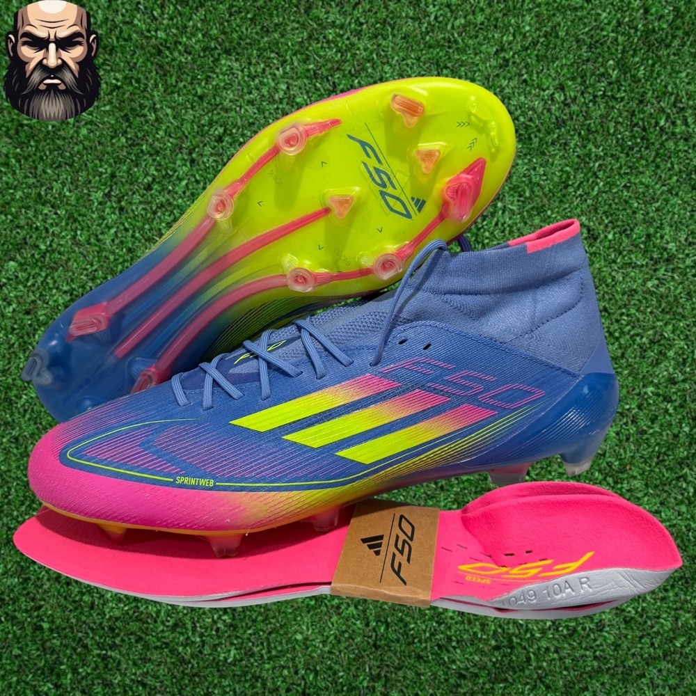 Adidas F50 Elite Mid FG Celestial Victory Soccer Cleats IH3861 Women's Size 11.5